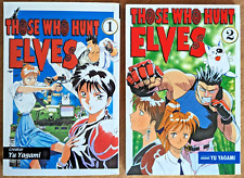 Those Who Hunt Elves Vol 1-2 Manga Lot, 1st Print 2003, Yu Yagami, ADV Manga picture