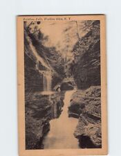 Postcard Rainbow Falls Watkins Glen New York USA picture
