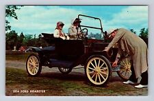 1914 Ford Roadster, Car, Transportation, Antique, Vintage Souvenir Postcard picture