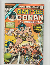 Giant Size Conan the Barbarian #3 FN- 5.5 1975 Marvel Comics Iron Tower 1975 picture