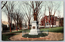 Postcard Haverhill, Mass. Hannah Custom Monument C9 picture