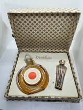 Vintage Guerlain Shalimar 1 3/4 oz  Cologne Perfume Glass Stopper, BOX Gift Set picture