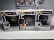 3 Lot Pop Set. Freddy, Jason And Michael Meyers. 1-3 Complete Set. picture