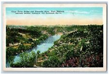 Richmond Kentucky KY Postcard Clays Ferry Bridge Over Kentucky River c1910's picture
