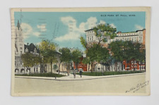 Rice Park St Paul Minnesota Postcard Posted 1921 picture