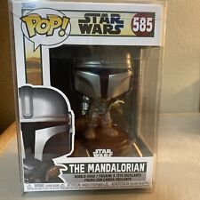 Funko Pop Star Wars The Mandalorian #585 with Pop Protector picture