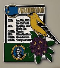 State Of Washington Historical Collage Fridge Souvenir Collectible Magnet picture