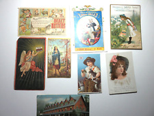 14 Old Victorian Trade Cards 1 Postcard picture