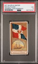 1886 N17 Allen & Ginter Naval Flags (PSA 5 EX) Admiral, San Domingo picture