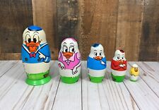 Vtg Donald Duck Nesting Dolls Set of 5 Walt Disney Federal Republic of Germany picture