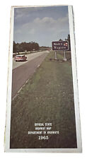 Virginia VTG 1965 Official State Highway Map Dept Of Highways  picture
