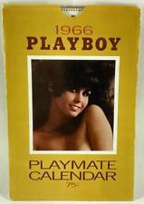 vintage 1966 PLAYBOY Playmate Wall CALENDAR w/Original Sleeve 3pix picture