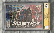 Justice League #1 CGC 9.6 (DC 2011) Signed & 2nd Cover Jim Lee-Scott Williams picture