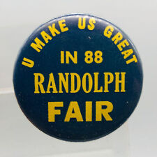 Vintage County Fair Button 1