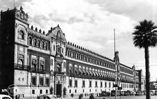 Mexico Palacio Nacional Mexico City National Palace 1950's Vintage RPPC Postcard picture