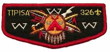 OA Patch Tipisa Lodge 326 BSA Order Of The Arrow WWW Flap Embroidered Boy Scouts picture