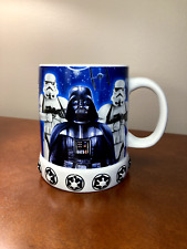 Genuine Galerie STAR WARS 20 oz Coffee Mug w/Darth Vader, Luke, Leia, Yoda, R2D2 picture