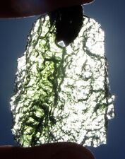 MOLDAVITE PENDANT Meteorite Tektite Mineral Specimen Natural Crystal Gem IMCA# picture