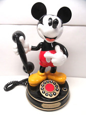 Vintage Mickey Mouse Phone Animated Talks Works 1997 See Pics picture