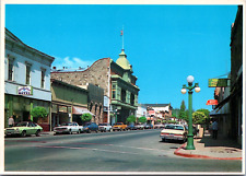 St. Helena CA Main Street Ritchie Block Napa Cars Hotel Plumbing Drugstore Meat picture