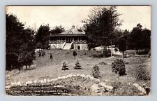 Raymondskill Falls PA-Pennsylvania, Dr Hughe's Home, Vintage c1913 Postcard picture