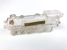 Vintage Train Glass Candy Container T.H. Stough Engine 1028 with Content Sticker picture