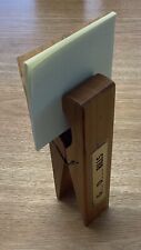 Vtg Jumbo Giant Clothespin Paper Clip Desktop Note Recipe Holder Kitchen Paperwe picture