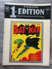 1975 FAMOUS FIRST EDITION DC Treasury F-5 FN+ 6.5 Batman #1 Reprint picture