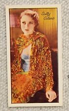 1935 Carreras Famous Film Stars #33 Sally Eilers picture