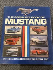 Complete Book of Mustang - By Auto Editors of Consumer Guide 1989 Hardcover picture
