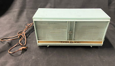 PISTACHIO GREEN BLASTER TWIN SPEAKER  1959 TRUETONE MODEL 2857 AM TUBE RADIO picture