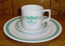 Premiere Classe 1978 Porcelain Plate Cup Saucer Place Setting SS Normandie picture