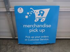 TOYS R US MERCHANDISE PICK UP STORE DISPLAY SIGN SUPER RARE 24X24 GEOFFREY picture