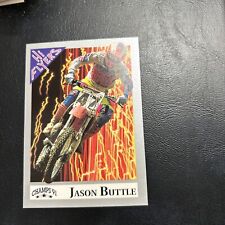 Jb14 Hi Flyers 1991 Champs Motocross #110 Jason Buttle Honda Cr 250 Kawasaki picture