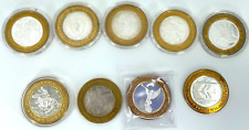 9- Different.999 fine silver Gaming Tokens picture