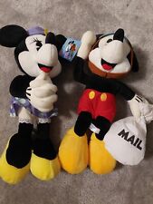 1998 SEGA The Perils of Mickey Mouse Minnie Mouse Stuffed Toy Plush Set Rare picture
