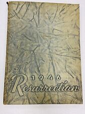1946 RESURRECTION HIGH SCHOOL ILLINOIS YEARBOOK RESURRECTIAN picture
