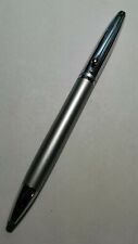 VINTAGE CROSS LUXURY BALLPOINT PEN SILVER and CHROME (engraved) picture