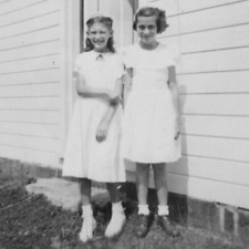 5M Photograph Portrait Girls 1940's Friends Sisters  picture
