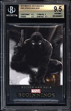 2011 Marvel Beginnings 3 SPIDER-MAN Noir BGS 9.5 Gem Mint POP 1 Graded card picture