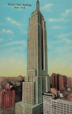 Vintage  Postcard, Empire State Building, New York City, NY, Years Ago* picture