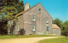 Duxbury MA Massachusetts, John Alden House, Vintage Postcard picture