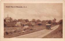 TITUSVILLE, NJ ~ AUTO ON COUNTRY ROAD ~ NOMIS MFG. CO., PUB. ~ c. 1910s picture