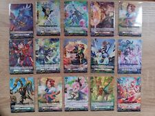 CARDFIGHT VANGUARD - DZ-BT01 - FATED CLASH - R LOT 169 RARE CARDS picture