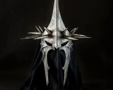 Halloween Lord Of The Rings Witch King Nazgul Helmet Mask Hand forge Steel Armor picture