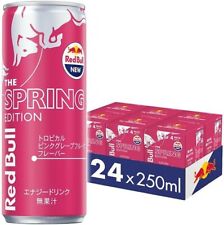 Red Bull Energy Drink SPRING Edition pink grapefruit 250mlx24 Limited Japan picture