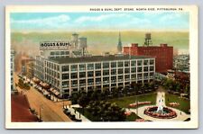 Aerial View Boggs Buhl Department Store North Side Pittsburgh Pennsylvania P747 picture
