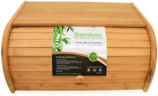 RoyalHouse Premium Bamboo Bread Box, Organizer For Kitchen Countertop picture