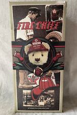 Vintage TEXACO TEDDY BEAR - Fire-Chief Gasoline - 3rd Edition 1999 Fireman Plush picture