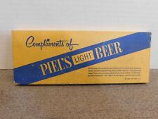 Vintage Piel's Light Beer Coaster Gift Set picture